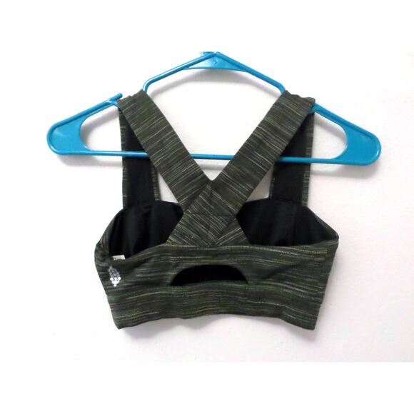Free People Green Sports Bra Size XS - Picture 2 of 4